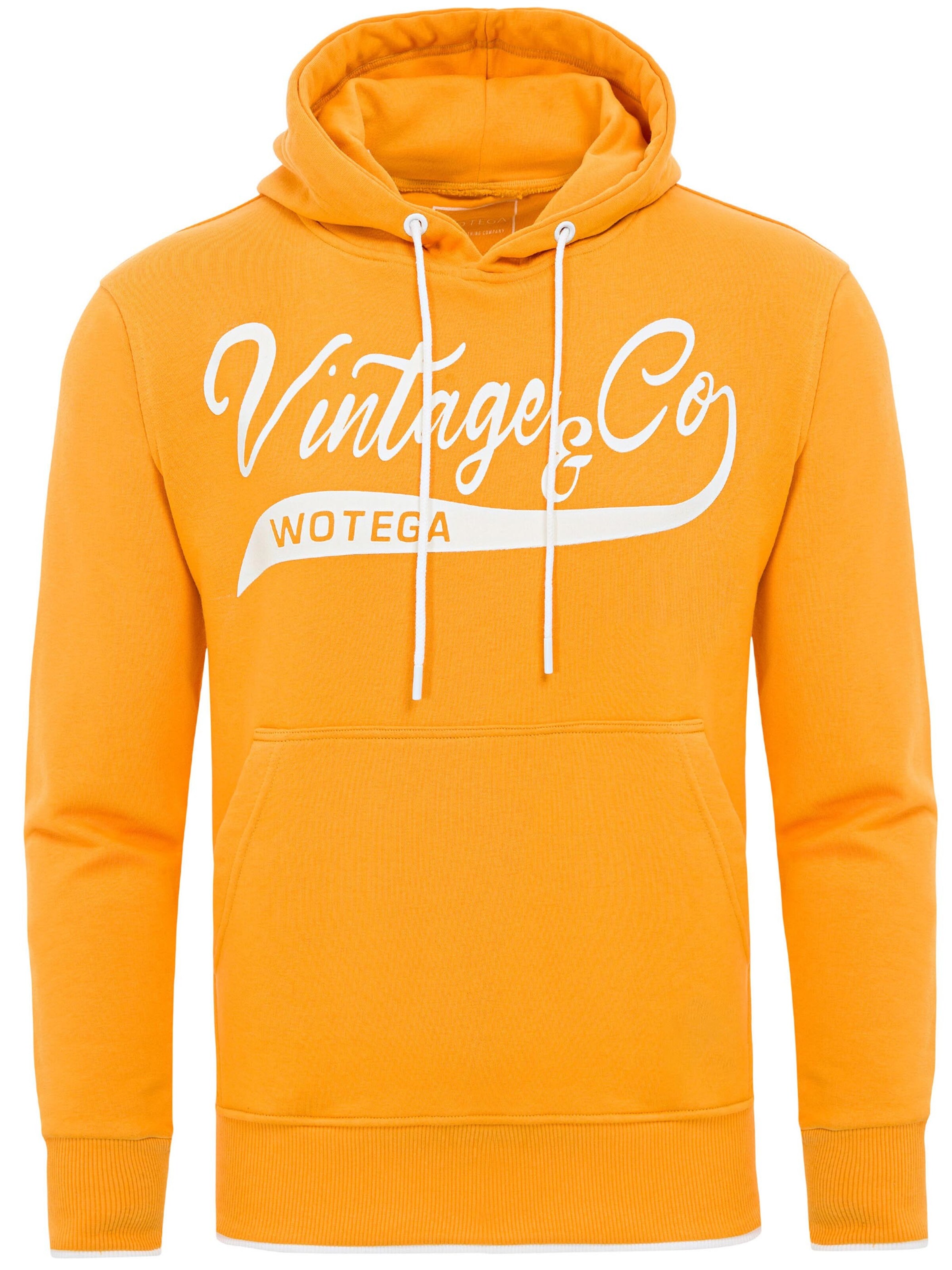 WOTEGA Sweatshirt 'WT Star' in Yellow: front