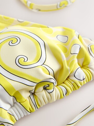 Next Trikotni nedrčki Bikini zgornji del | rumena barva