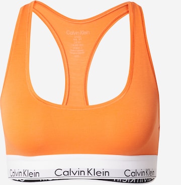 Calvin Klein Underwear Biustonosz w kolorze pomarańczowy: przód