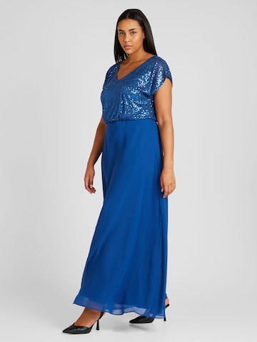 SWING Curve Βραδινό φόρεμα σε μπλε