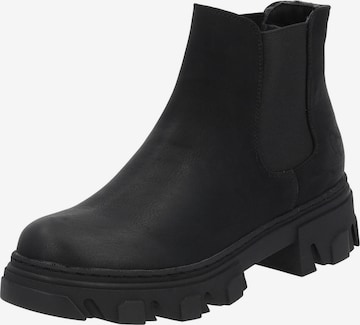 Palado Chelsea boots 'Lapingi' in Zwart: voorkant