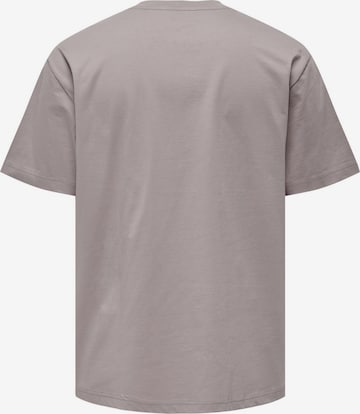 T-Shirt 'Fred' Only & Sons en violet