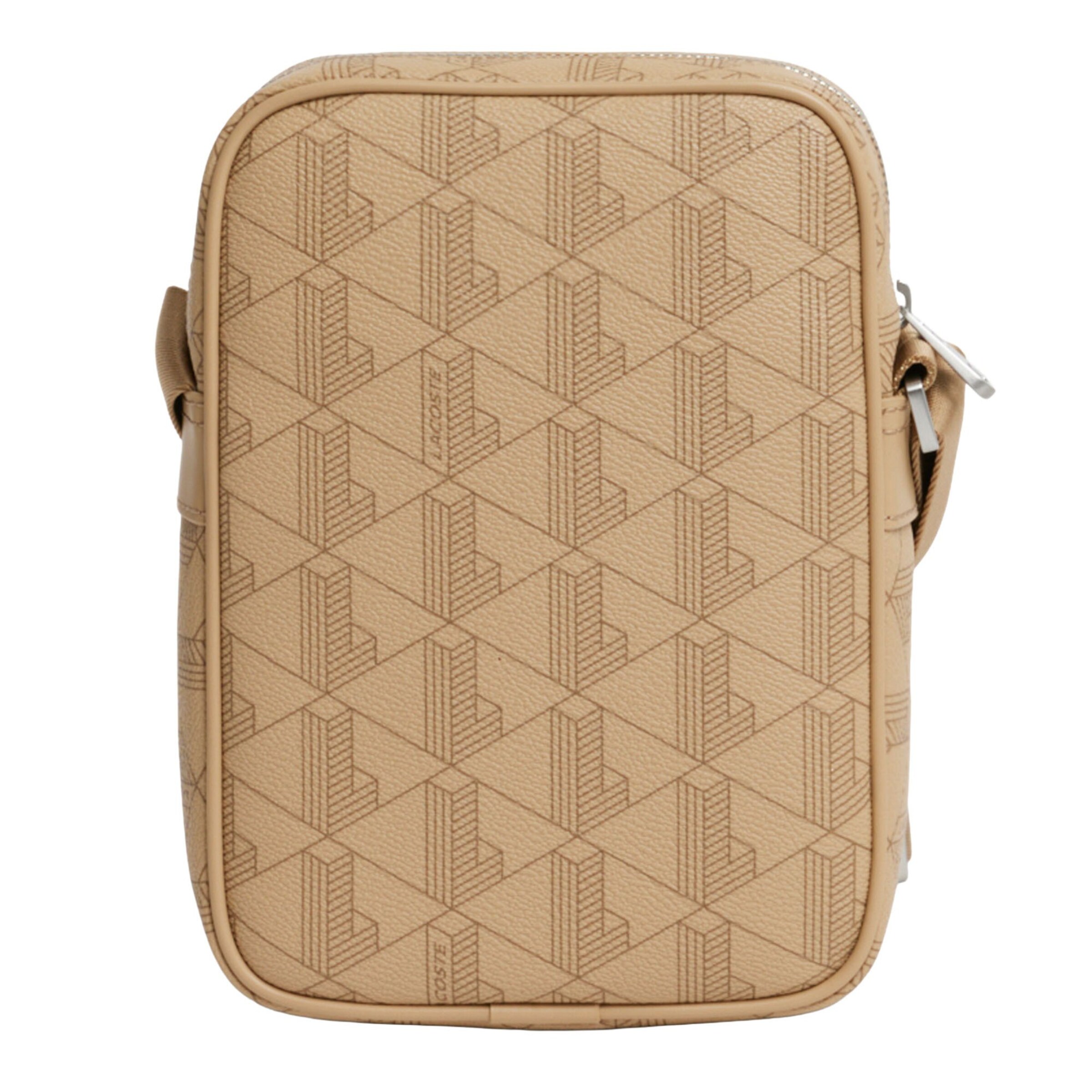 LACOSTE Skuldertaske i beige