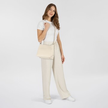 TOM TAILOR Schoudertas 'Angie' in Beige