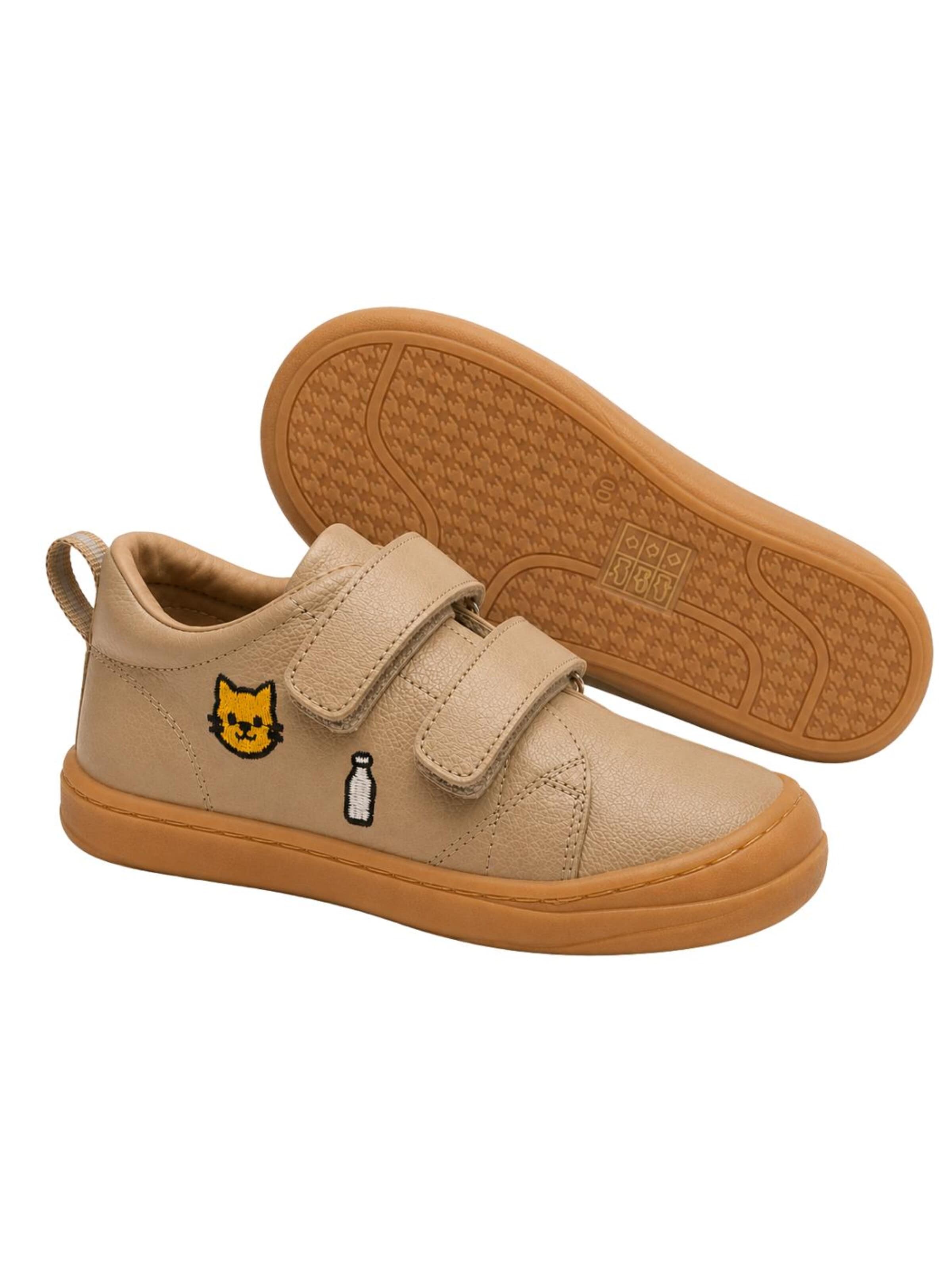 LIO&Friends Sneakers 'Barfuss Sneaker - Mädchen - LIO&Friends - Beige' in Beige