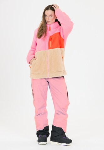 SLOPE Fleece Jacket 'Katau' in Pink