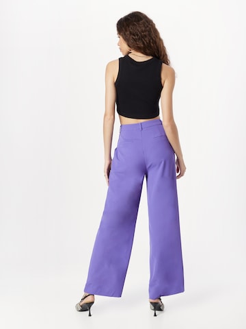 SISTERS POINT Wide leg Pants 'VAGNA' in Purple