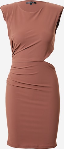 PATRIZIA PEPE Dress 'ABITO' in Brown: front