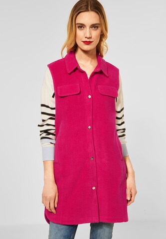 STREET ONE Bodywarmer in Roze: voorkant