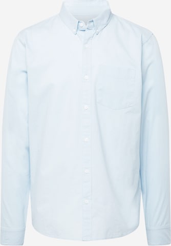 HOLLISTER Regular fit Button Up Shirt in Blue: front