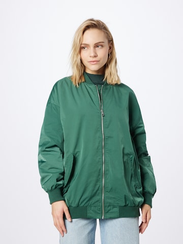Cotton On Демисезонная куртка в Зеленый: спереди