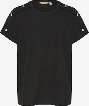 CULTURE Shirt 'Selma Amora' in Schwarz: Vorderseite