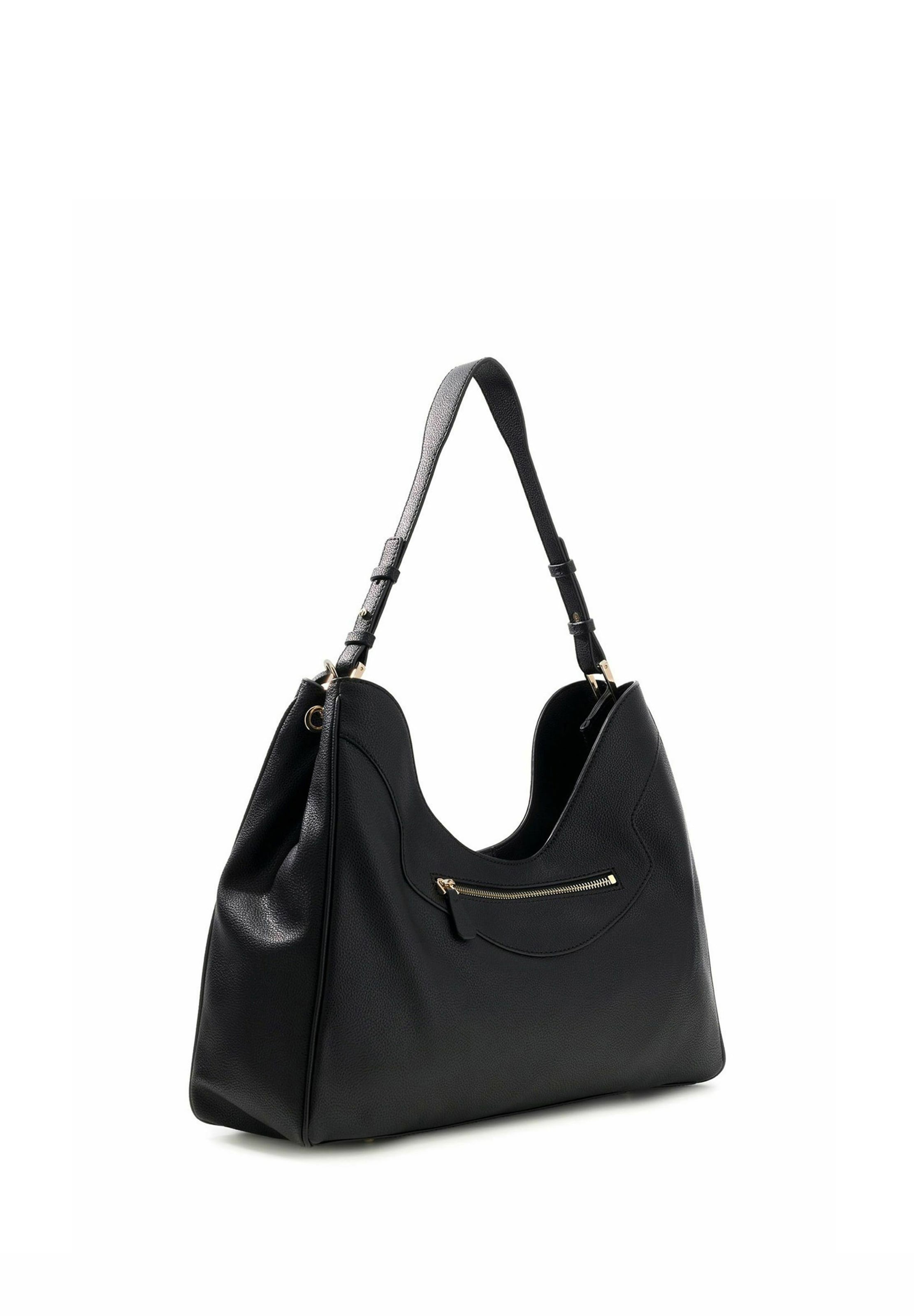 GUESS Schultertasche 'ANTONIA' in Schwarz