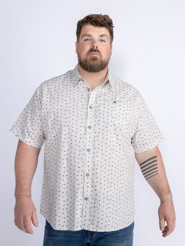 Petrol Industries Regular fit Button Up Shirt in White: front