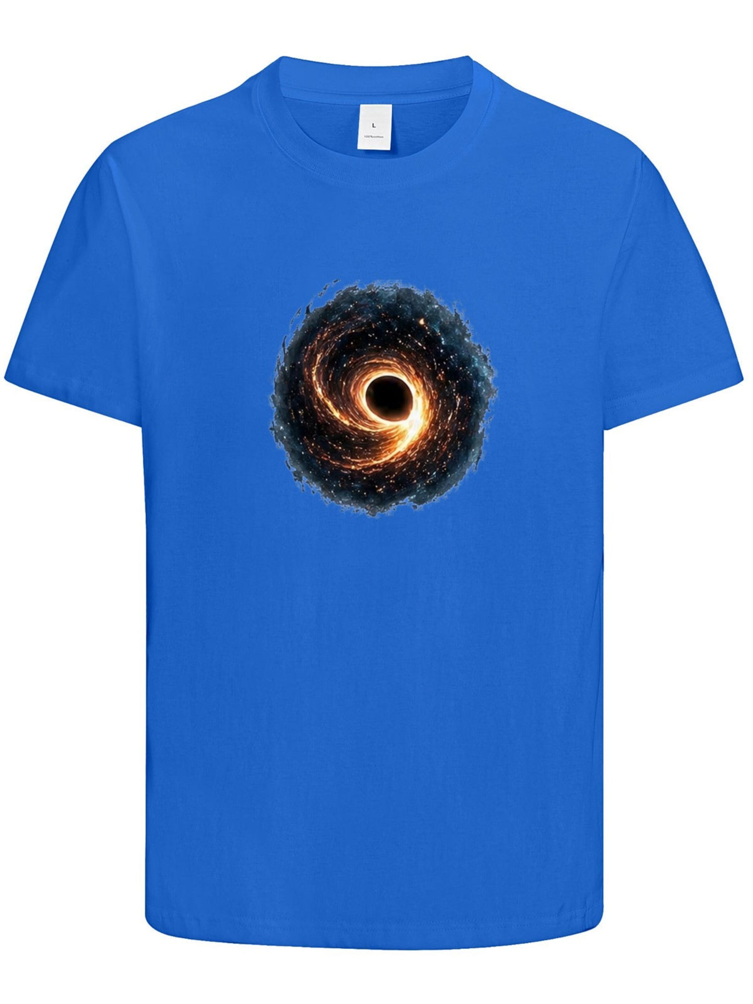 HUSKSWARE Shirt 'Grafik'‌‌‌‌‌‌‌‌‌ in Blau: Vorderseite