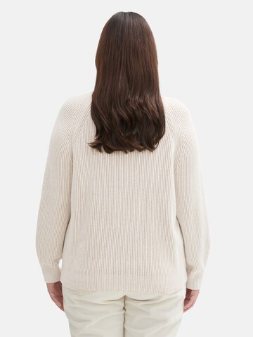 Tom Tailor Women + Trui in Beige
