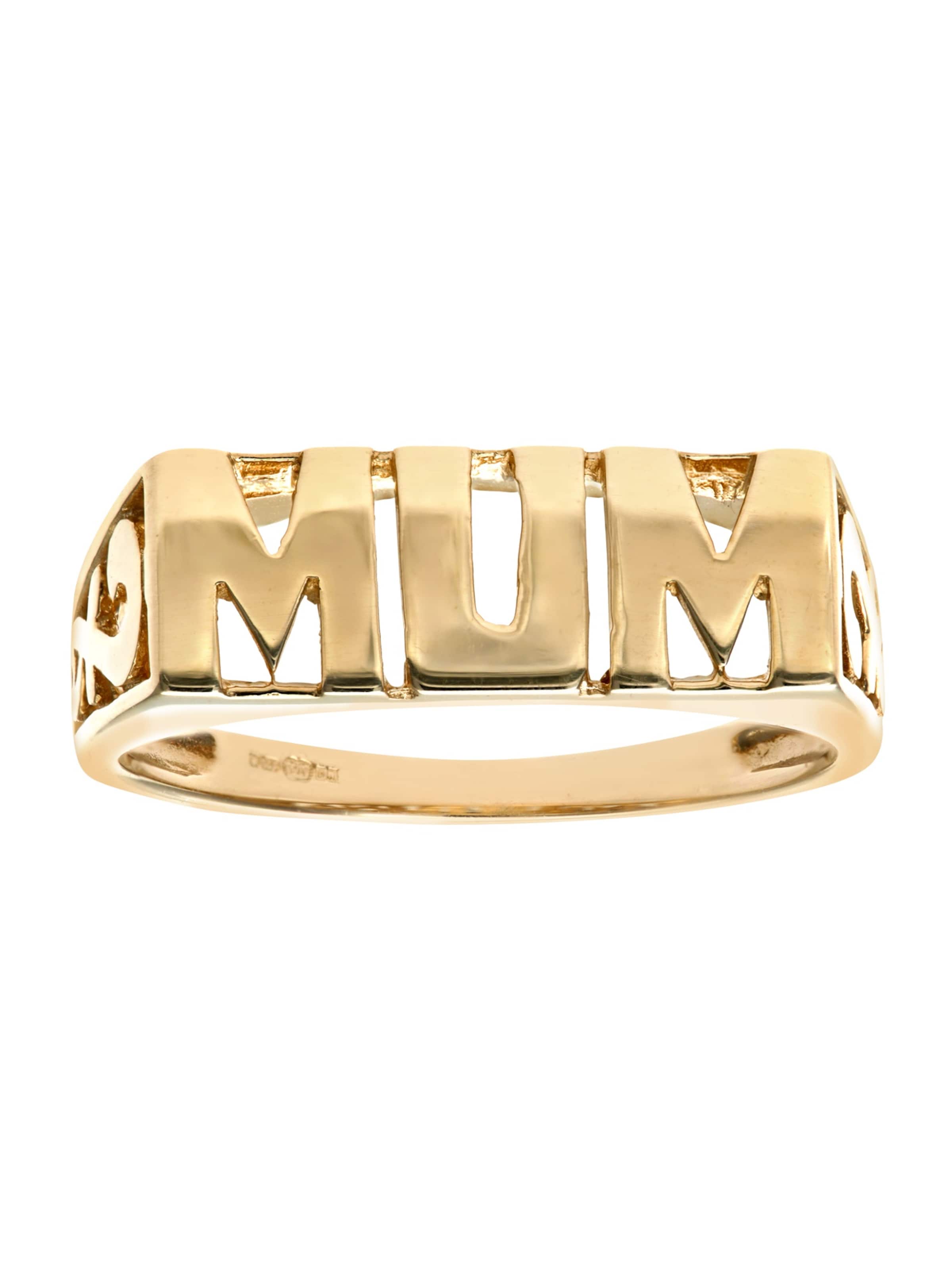 DIAMANT LETERNEL Ring in Gold: front