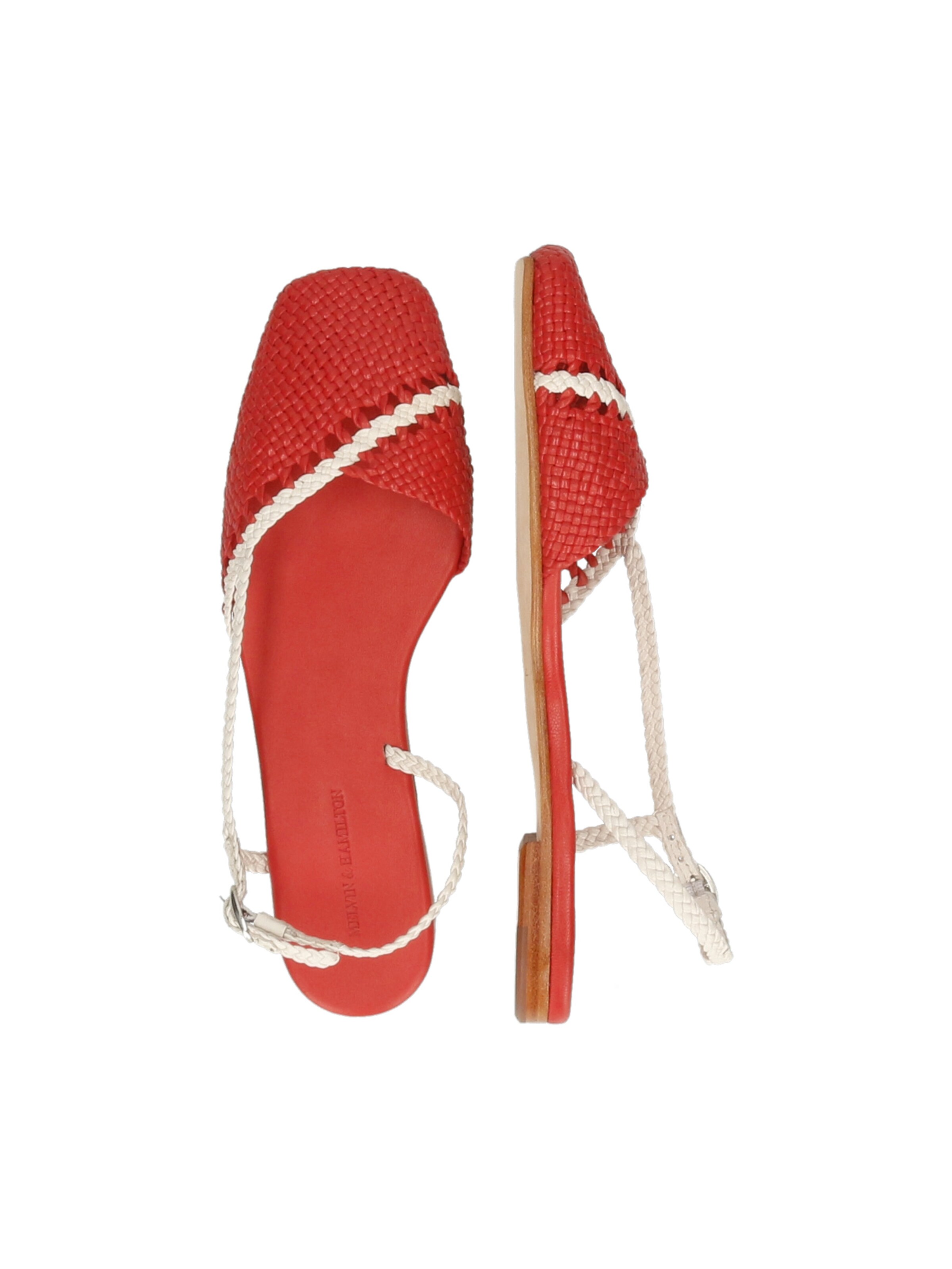 MELVIN & HAMILTON Slingback Pumps 'Elyssa 4' in Red