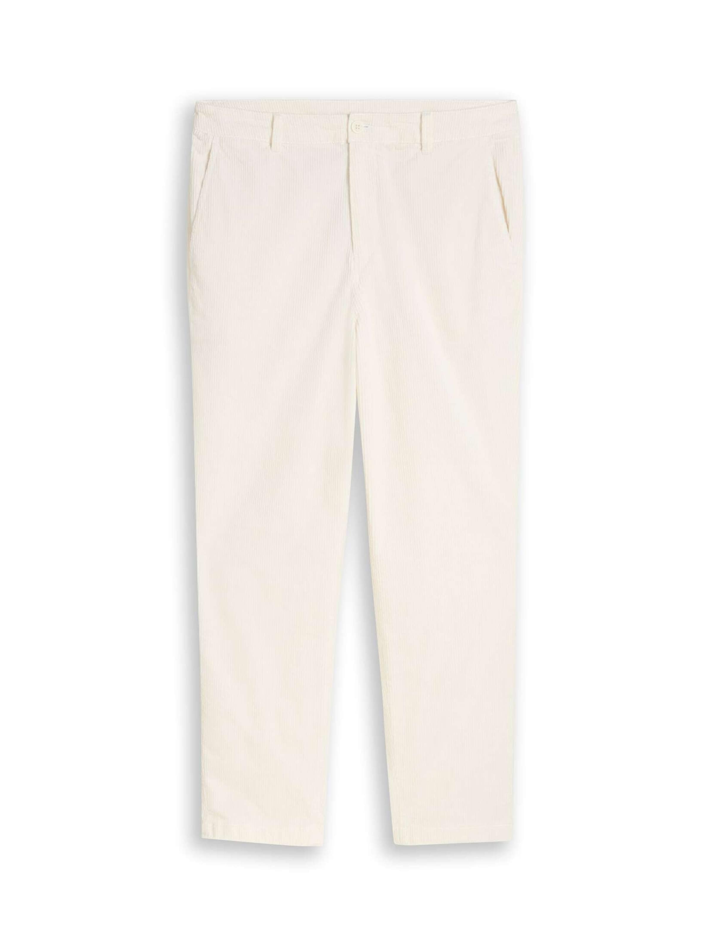 TOM TAILOR DENIM Hose in Weiß: Vorderseite