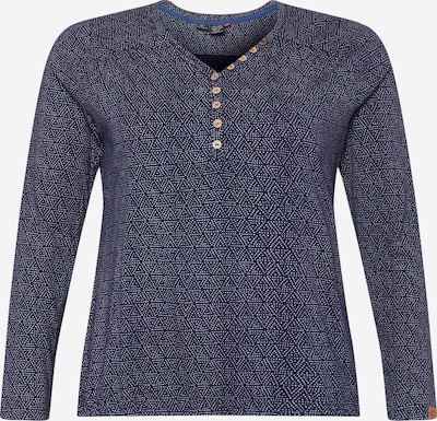 Ragwear Plus Majica 'PINCH' u mornarsko plava / bijela, Pregled proizvoda