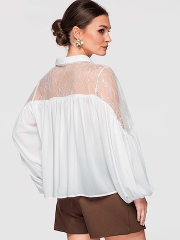 Ombre Blus i vit