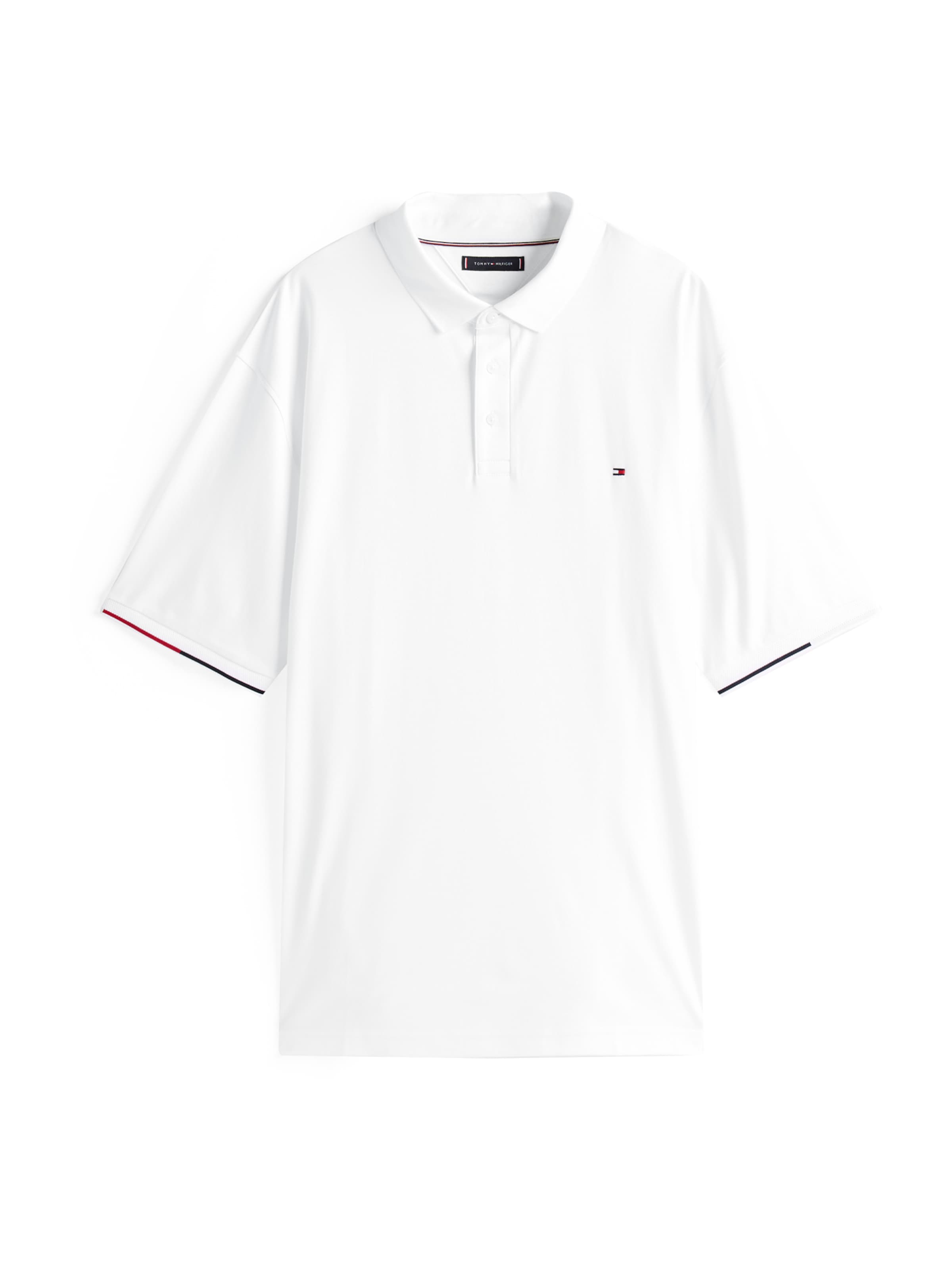 Tommy Hilfiger Big & Tall Tričko - Biela: predná strana