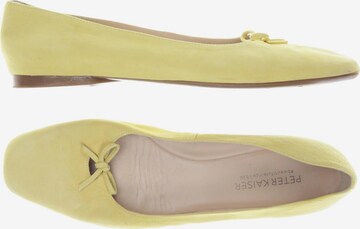 PETER KAISER Flats & Loafers in 40,5 in Yellow: front