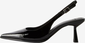 Bershka Slingback pumps i svart