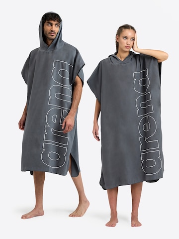 ARENA Bademantel 'SMART PLUS PONCHO' in Grau: predná strana