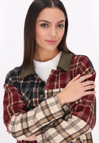 Veste mi-saison myMo ROCKS en rouge