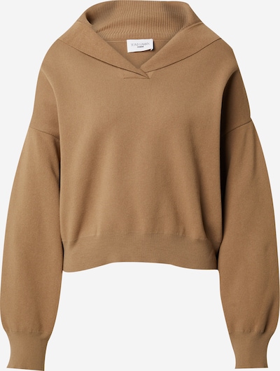 ABOUT YOU x Toni Garrn Pull-over 'Carmen' en taupe, Vue avec produit