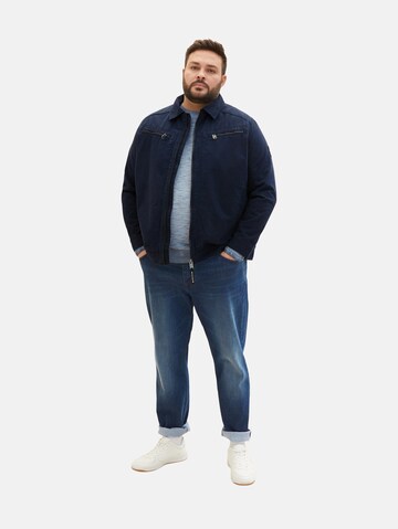 Pull-over TOM TAILOR Men + en bleu