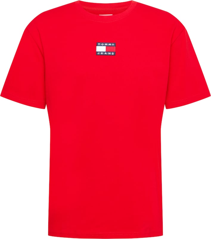 Tommy Jeans T-Shirt in Rot