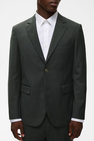Matinique - Regular Fit Jaqueta de negócios 'Charles' em verde