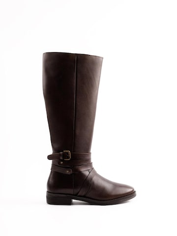 5PM Boots 'BABILA' in Bruin: voorkant