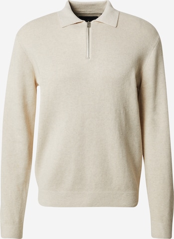 JACK & JONES Свитер 'JPRBLAMilano' в Белый: спереди