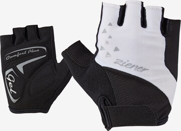 ZIENER Athletic Gloves 'CÄCI' in Black: front