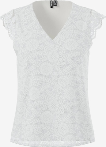 PIECES Shirts i hvid: forside
