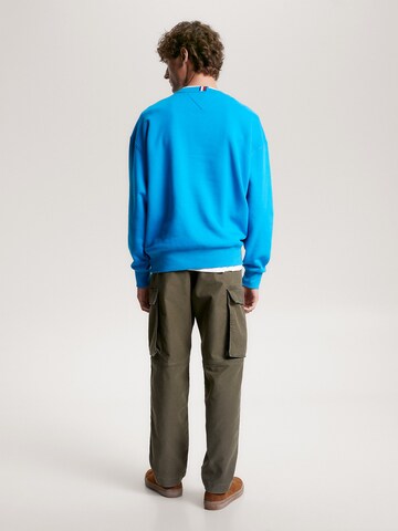 TOMMY HILFIGER Sweatshirt in Blau