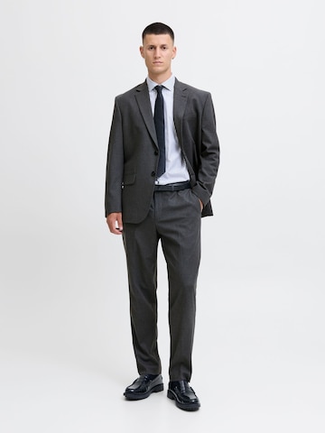 JACK & JONES Regular Pleat-front trousers 'JPRTheo' in Grey