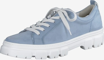 Paul Green Athletic Lace-Up Shoes in Blue: front
