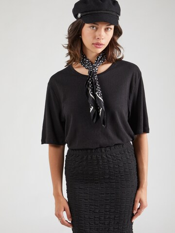 Lindex T-Shirt in Schwarz