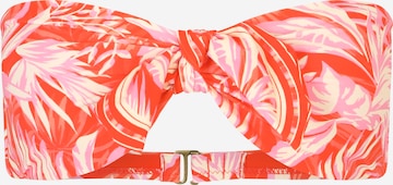 Bandeau Hauts de bikini 'SUN RAYS' RIP CURL en rouge : devant