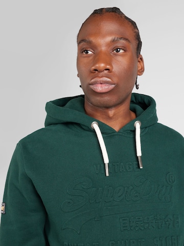 Superdry Sweatshirt 'Vintage' in Green