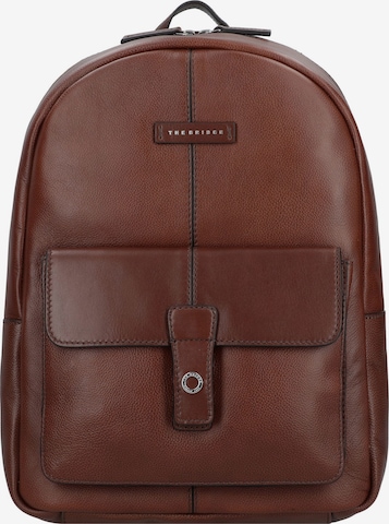 The Bridge Backpack 'Biagio' in Brown: front