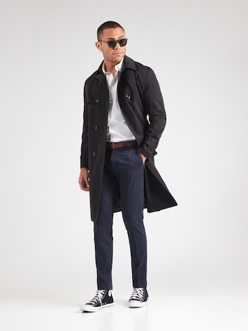 smėlio JACK & JONES Prigludęs „Chino“ stiliaus kelnės 'JPSTMARCO FRANCO'