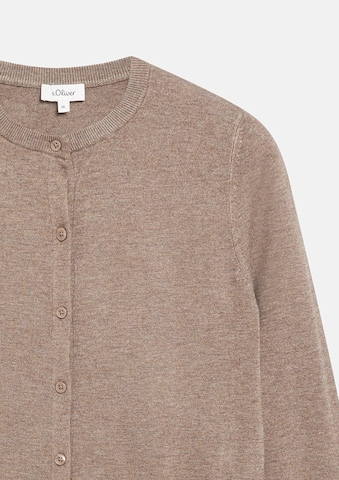s.Oliver Strickjacke in Braun