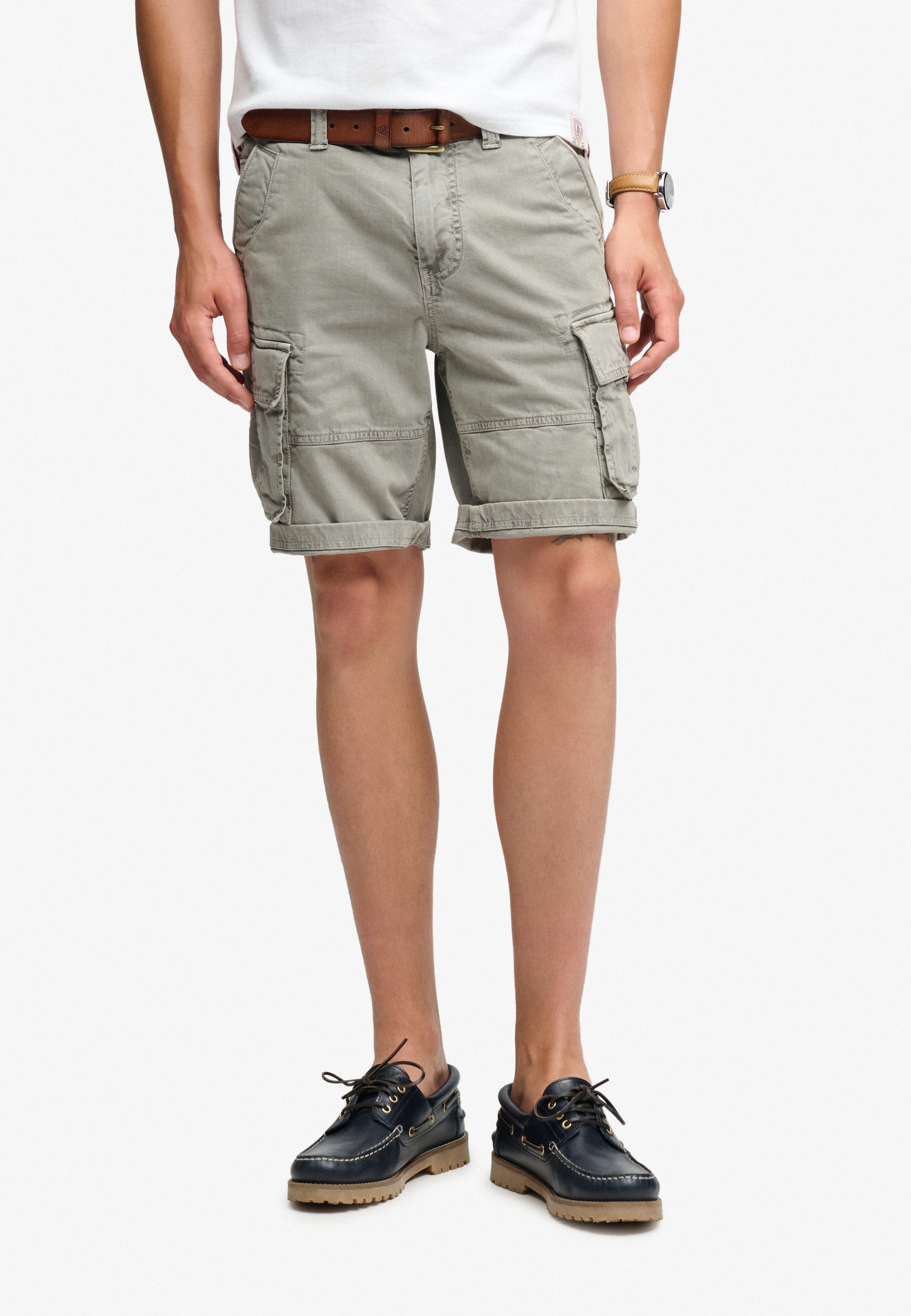 Superdry & Co Cargo Pants in Green: front