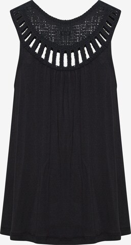 b.young Top 'Bypipa' in Black: front