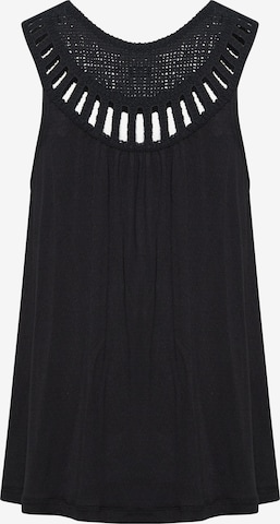 b.young Top 'Bypipa' in Black: front